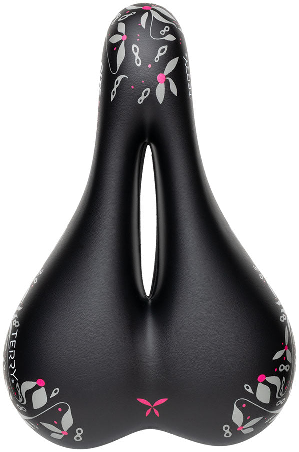 Load image into Gallery viewer, Terry Cite X Gel Saddle - Steel, Chain Blossom Pink