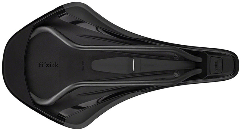 Load image into Gallery viewer, Fizik Terra Argo X1 Saddle - Carbon, 140mm, Black