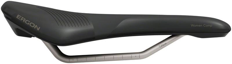Load image into Gallery viewer, Ergon SR Allroad Comp Saddle - TiNox XP, Black, Women's, Small/Medium