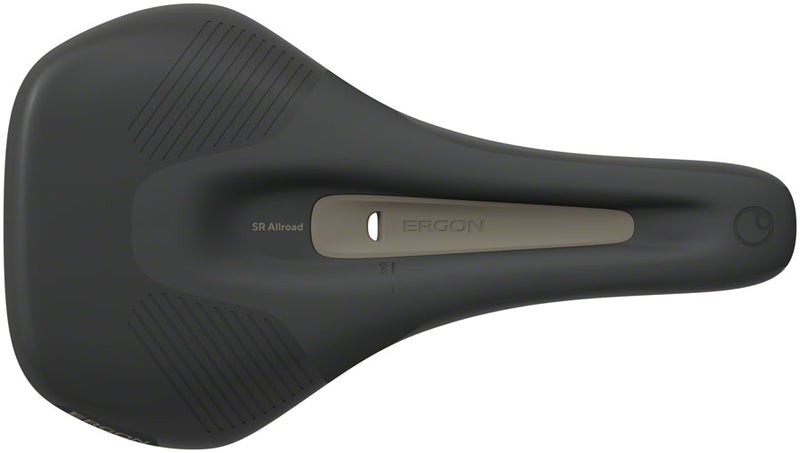 Load image into Gallery viewer, Ergon SR Allroad Comp Saddle - TiNox XP, Black, Women's, Medium/Large