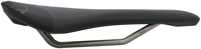 Load image into Gallery viewer, Ergon SRS Comp Saddle - TiNox XP, Black, Men's, Small/Medium