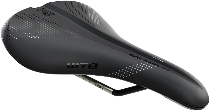Load image into Gallery viewer, WTB Solano SL Medium Fusion Form Titanium Black Saddle MTB 216g Unisex Black