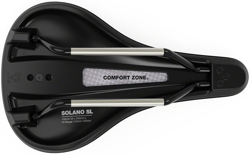 Load image into Gallery viewer, WTB Solano SL Wide Fusion Form Titanium Black Saddle MTB 221g Unisex Black