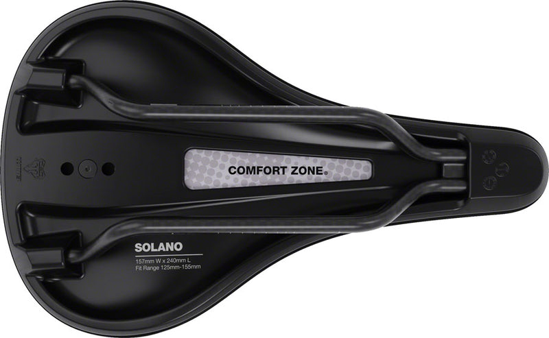 Load image into Gallery viewer, WTB Solano Wide Fusion Form Carbon Black Saddle MTB Unisex Black