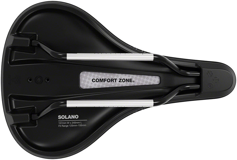 Load image into Gallery viewer, WTB Solano Wide Fusion Form Chromoly Black Saddle MTB Unisex Black