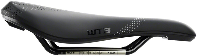 Load image into Gallery viewer, WTB Solano Wide Fusion Form Titanium Black Saddle MTB Unisex Black