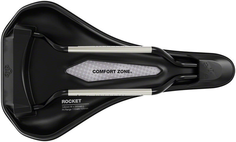 Load image into Gallery viewer, WTB Rocket Medium Titanium Fusion Form Black Saddle MTB Unisex Black