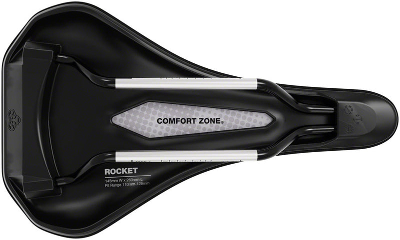 Load image into Gallery viewer, WTB Rocket Medium Cromoly Fusion Form Black Saddle MTB Unisex Black