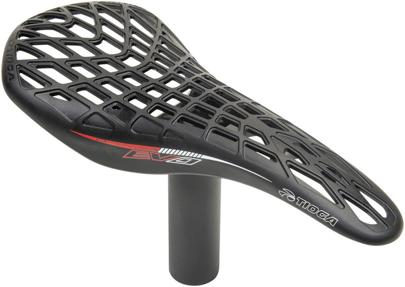 Load image into Gallery viewer, Tioga D-Spyder Evo BMX Seat - Pivotal, Black