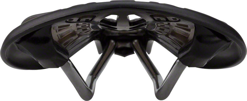Load image into Gallery viewer, Tioga Spyder Stratum Saddle - Black 135mm Width Chromoly Rails Composite