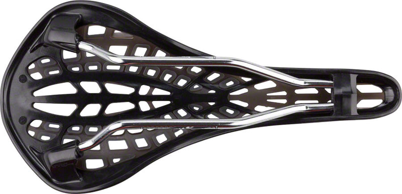 Load image into Gallery viewer, Tioga Spyder Stratum Saddle - Black 135mm Width Chromoly Rails Composite