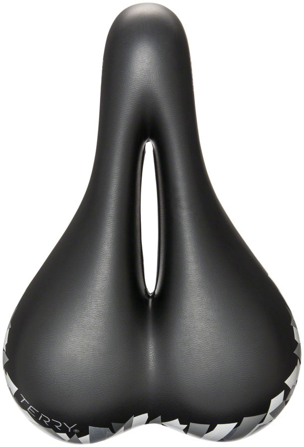 Load image into Gallery viewer, Terry Cite X Saddle - Black 175mm Width Synthetic Vinyl Cover Womens