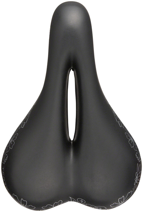 Load image into Gallery viewer, Terry Cite X Gel Saddle - Black 175mm Width Chromoly Rails Womens