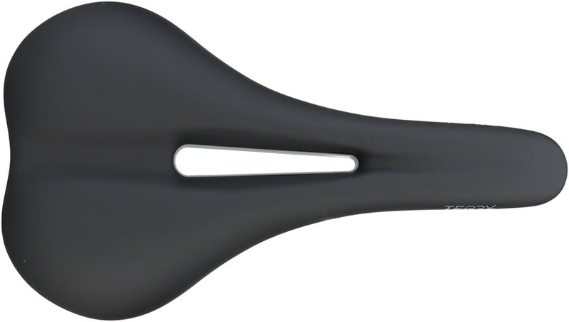 Load image into Gallery viewer, Terry Raven Saddle - Black 150mm Width Dura-tek Cover Chromoly Rails