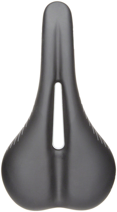 Load image into Gallery viewer, Terry Raven Ti Gel Saddle - Black 150mm Width Titanium Rails Womens