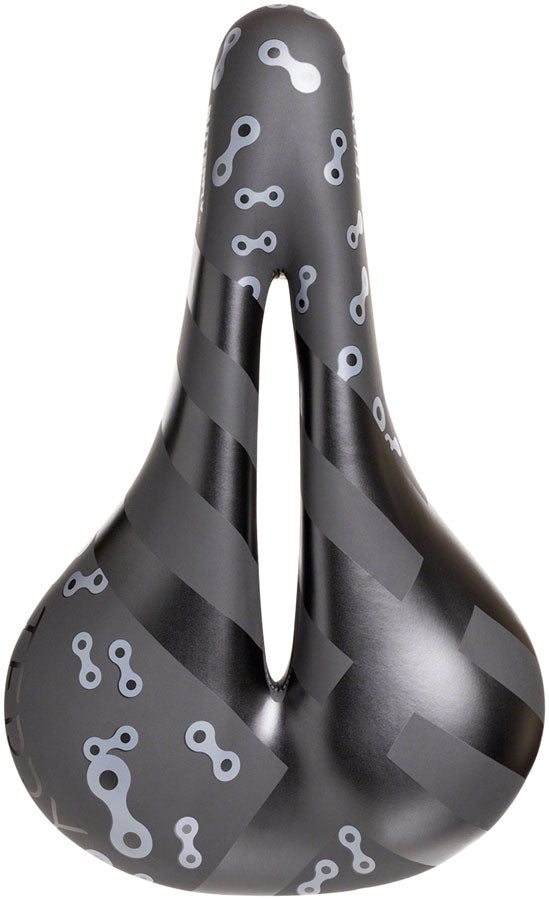 Load image into Gallery viewer, Terry Butterfly LTD Saddle - Black 155mm Width Manganese Rails Dura-tek