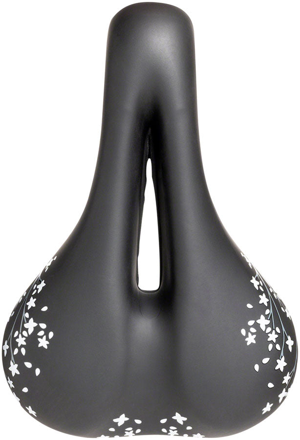 Load image into Gallery viewer, Terry Cite X Gel Saddle - Black 165mm Width Chromoly Rails Womens