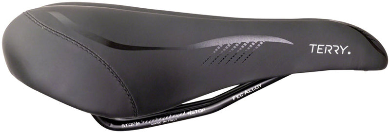 Load image into Gallery viewer, Terry Liberator X Saddle - Steel, Black, Women's, Italia