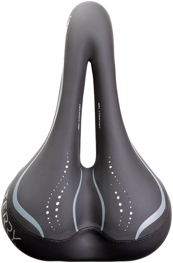 Load image into Gallery viewer, Terry Liberator X Gel Saddle - Steel, Black, Women's, Italia