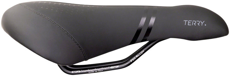 Load image into Gallery viewer, Terry Liberator Y Saddle - Steel, Black, Men's, Italia