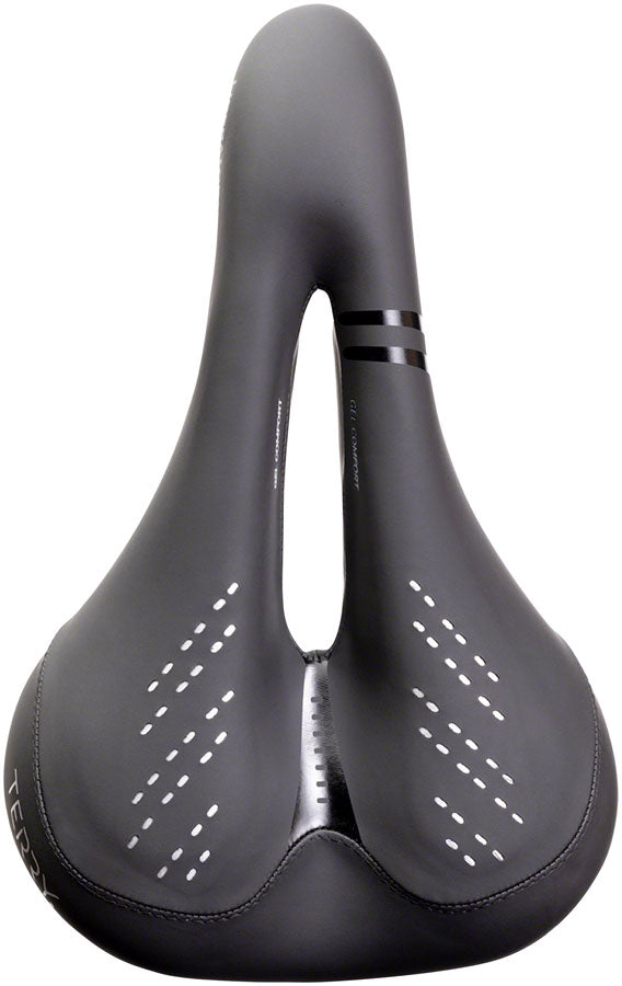 Load image into Gallery viewer, Terry Liberator Y Gel Saddle - Steel, Black, Men's, Italia