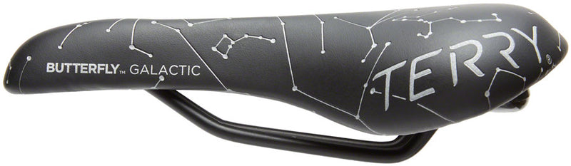 Load image into Gallery viewer, Terry Butterfly Galactic+ Saddle - Black Night 155mm Width Manganese Rails