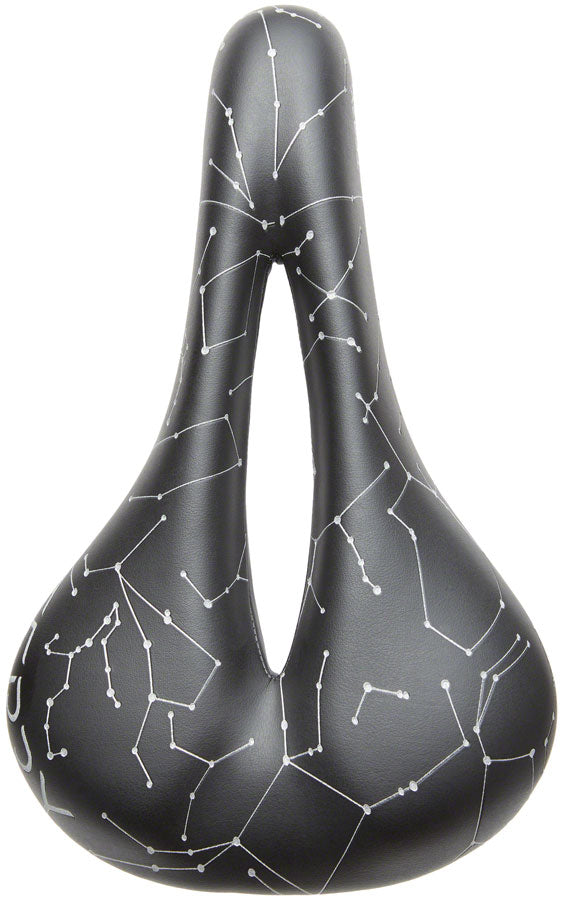 Load image into Gallery viewer, Terry Butterfly Galactic+ Saddle - Black Night 155mm Width Manganese Rails