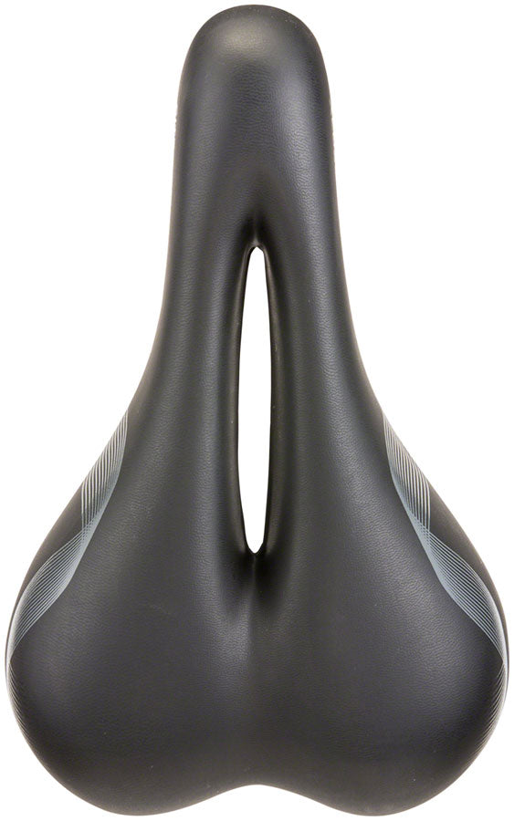 Load image into Gallery viewer, Terry Cite Y Gel Saddle - Black 173mm Width Chromoly Rails Synthetic