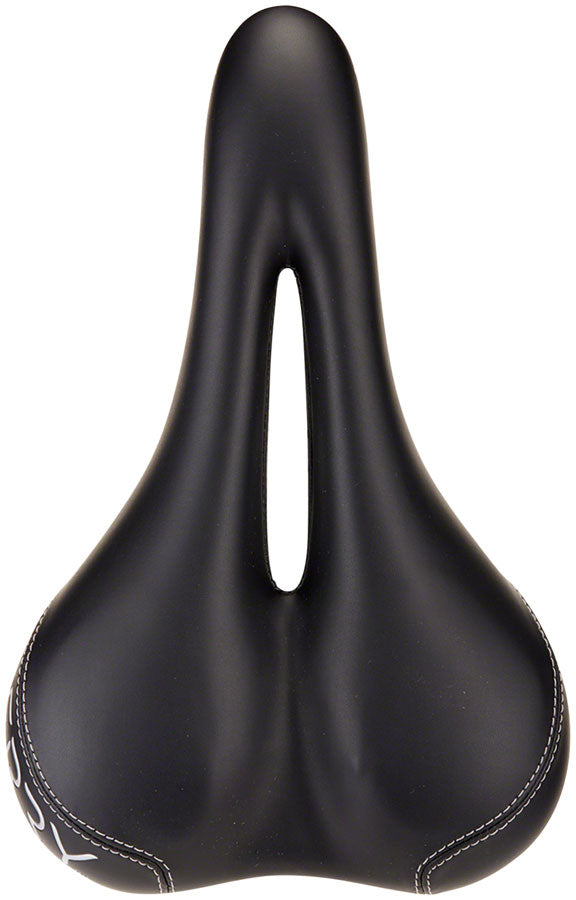 Load image into Gallery viewer, Terry Liberator X Saddle - Black 163mm Width Steel Rails Women Synthetic
