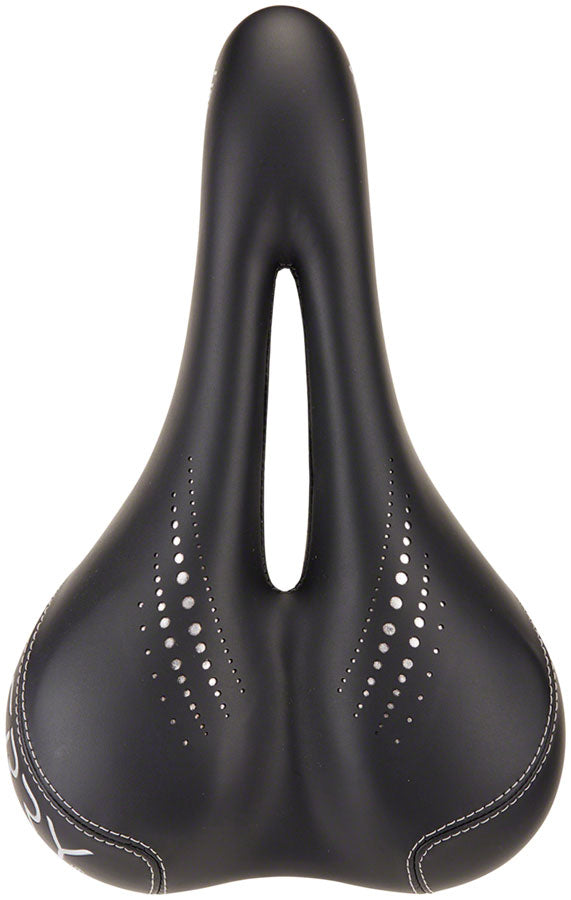 Load image into Gallery viewer, Terry Liberator X Gel Saddle - Black 163mm Width Steel Rails Womens