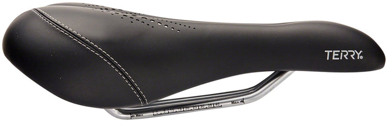 Load image into Gallery viewer, Terry Liberator X Gel Saddle - Black 163mm Width Steel Rails Womens