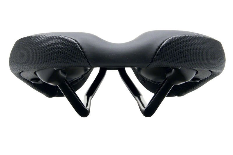 Load image into Gallery viewer, WTB Silverado Saddle - Black 280mm Width Chromoly Rails Microfiber Cover