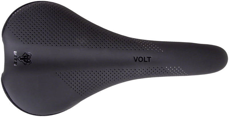 Load image into Gallery viewer, WTB Volt Saddle - Black 135mm Width Carbon Rails Microfiber Cover