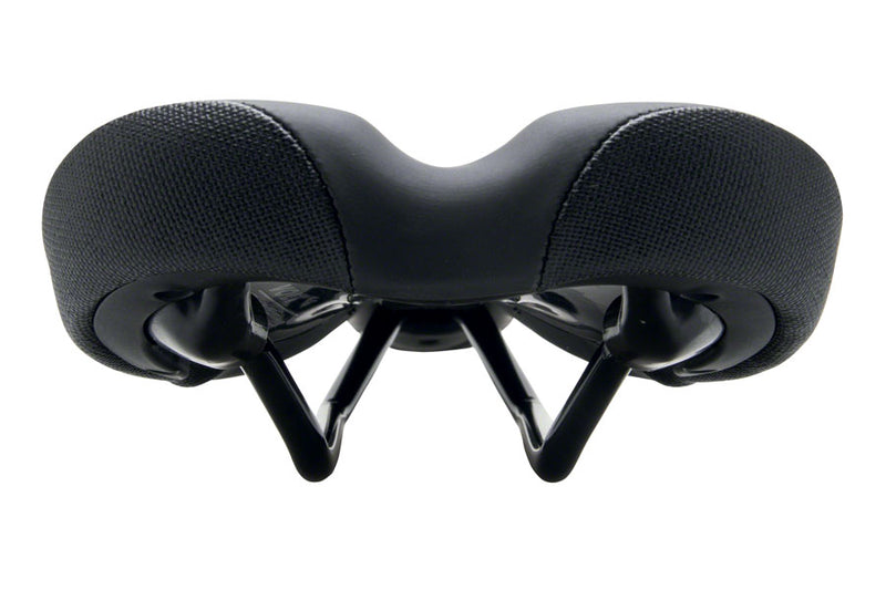 Load image into Gallery viewer, WTB Volt Saddle - Black 265mm Width Steel Rails Microfiber Cover