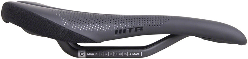 Load image into Gallery viewer, WTB SL8 Saddle - Black 127mm Width Carbon Rails Lightweight Padding