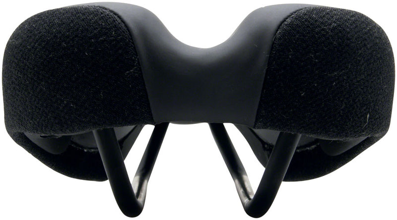 Load image into Gallery viewer, WTB Pure Saddle - Black 275mm Width Titanium Rails Lightweight Padding