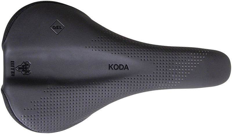 Load image into Gallery viewer, WTB Koda Saddle - Black 255mm Width Chromoly Rails Lightweight Padding