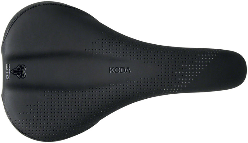 Load image into Gallery viewer, WTB Koda Saddle - Black 255mm Width Steel Rails Lightweight Padding