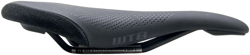 Load image into Gallery viewer, WTB Deva Saddle - Black 260mm Width Titanium Rails Lightweight Padding
