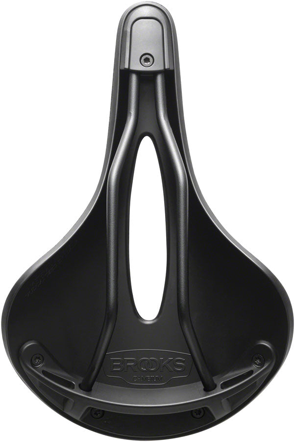 Load image into Gallery viewer, Brooks C19 Carved All Weather Saddle - Black 184mm Width Steel Rails
