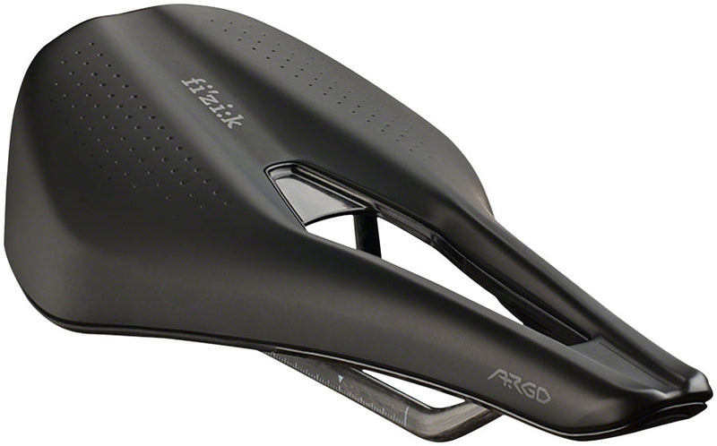 Load image into Gallery viewer, Fizik Tempo Argo R1 Saddle - Black 150mm Width Carbon Rails Nylon Coating
