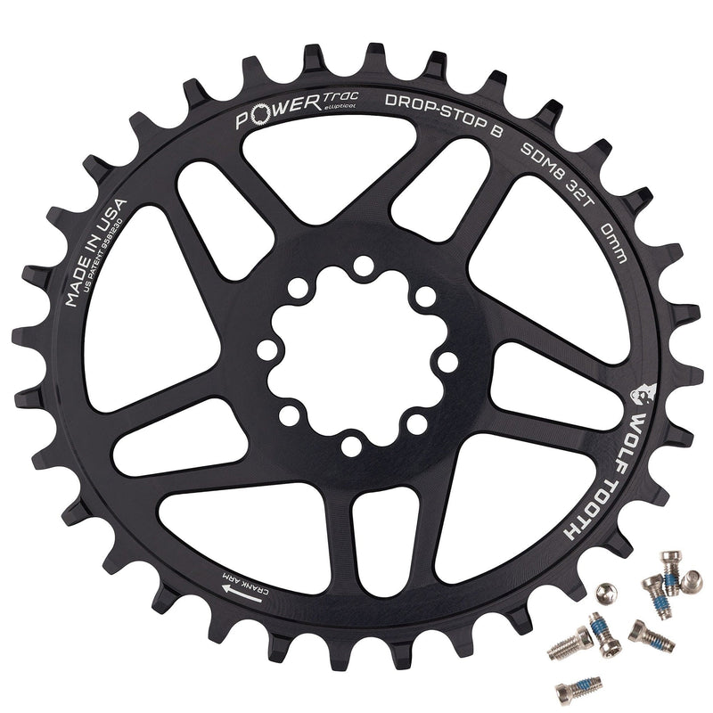 Load image into Gallery viewer, Wolf-Tooth-Components-Chainring-8-Bolt-DM-3mm-Offset-DMCN0607-Bicycle-Chainring