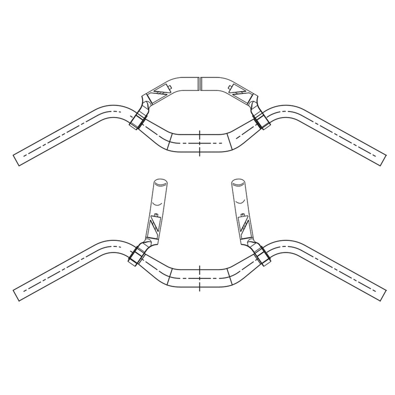 Load image into Gallery viewer, Soma Clarence Bar w/ Cletus Ends, (31.8) 38mm/670mm - Black