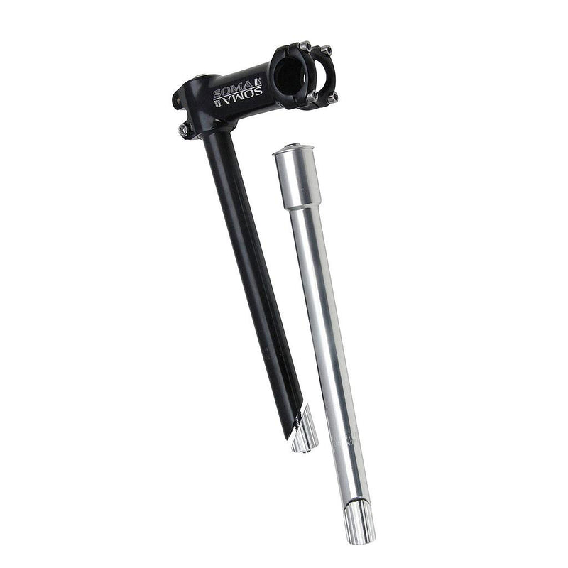 Load image into Gallery viewer, Soma Stem Riser, 1" Quill to 1-1/8" Threadless, Silver