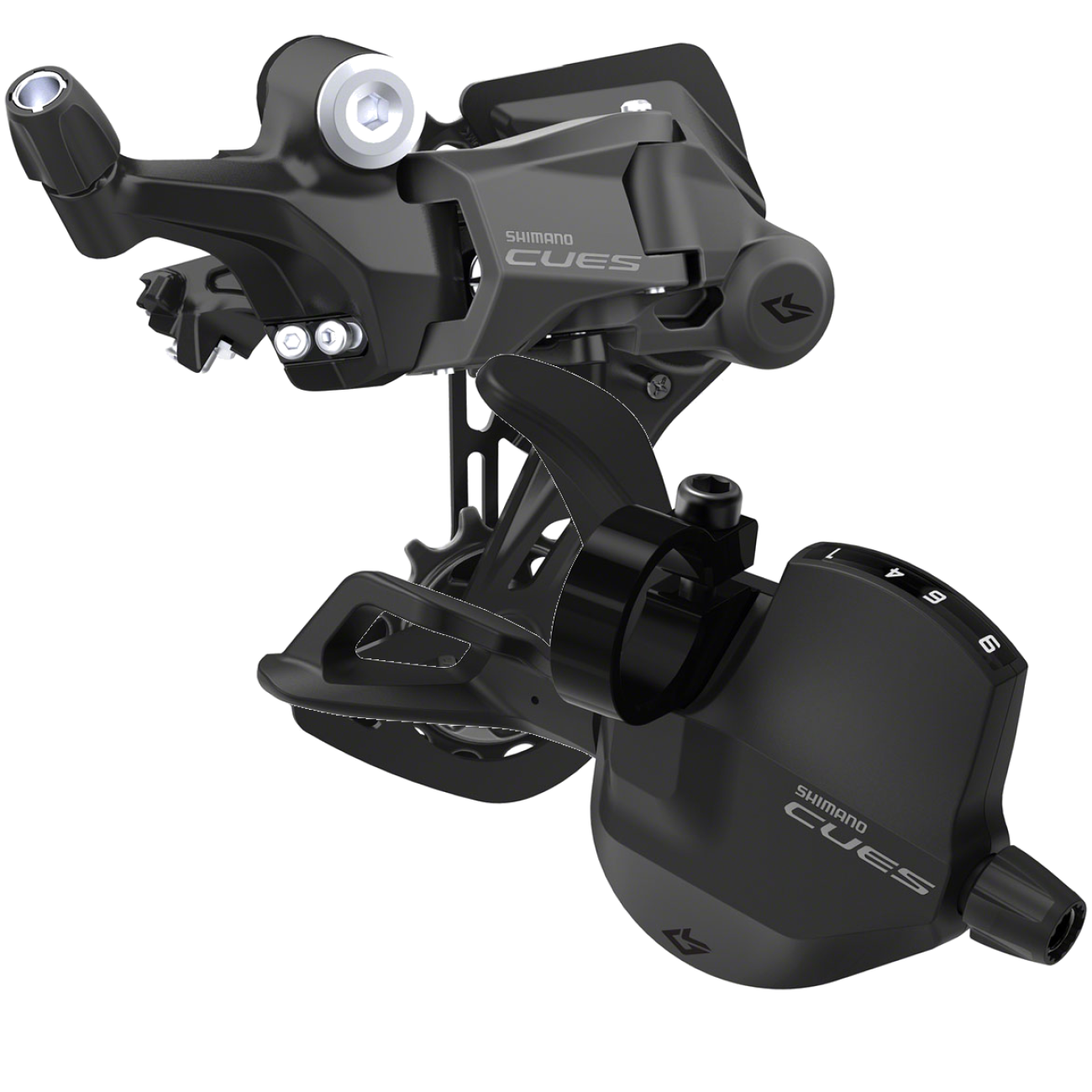 Shimano CUES 9-Speed LINKGLIDE Shifter & Rear Derailleur Bundle E