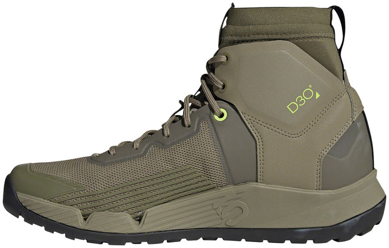 Load image into Gallery viewer, Five Ten Trailcross Mid Pro Flat Shoes - Men's, Orbit Green/Core Black/Pulse Lime, 12