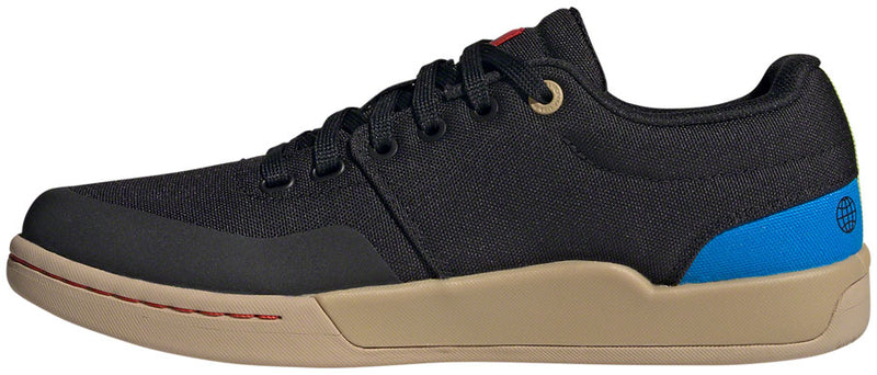 Load image into Gallery viewer, Five Ten Freerider Pro Canvas Flat Shoes - Men's, Core Black/Carbon/Pulse Lime, 11.5