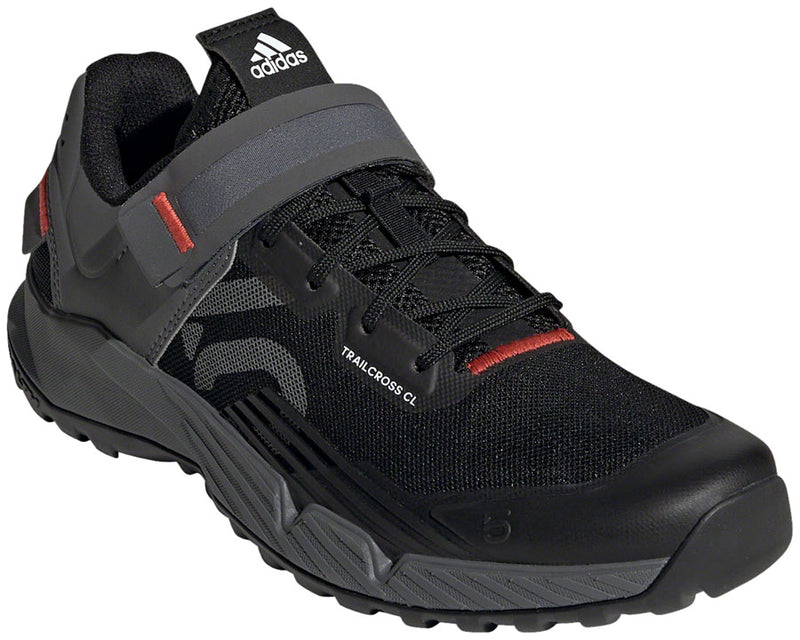 Load image into Gallery viewer, Five-Ten-Trailcross-Mountain-Clipless-Shoes-Women's-Core-Black-Gray-Three-Red-Core-Black-Gray-Three-Red-7-Mountain-Biking-Shoes
