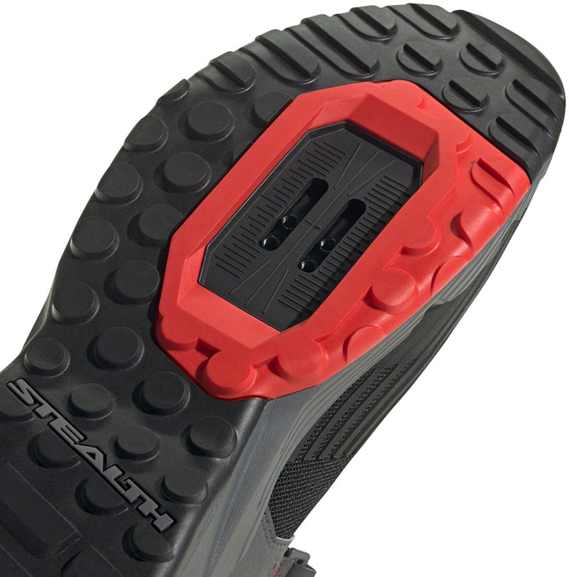 Load image into Gallery viewer, Five Ten Trailcross Mountain Clipless Shoes - Men's, Core Black/Gray Three/Red, 6.5