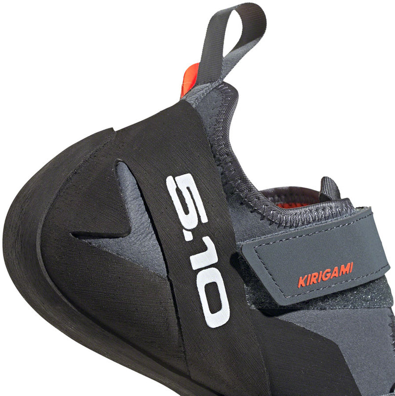 Load image into Gallery viewer, Five Ten Kirigami Climbing Shoes - Men's, Onix/Core Black/Solar Red, 10.5